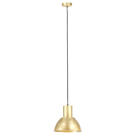VidaXL lampe suspendue ronde 25 w e27 28,5 cm couleur laiton