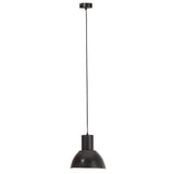 Vidaxl hengslampe rundt 25 w e27 28,5 cm svart