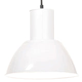 Vidaxl Hanging Lampe um 25 W e27 28,5 cm Weiß