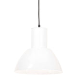 Lampe suspendue vidaxl autour de 25 w e27 28,5 cm blanc