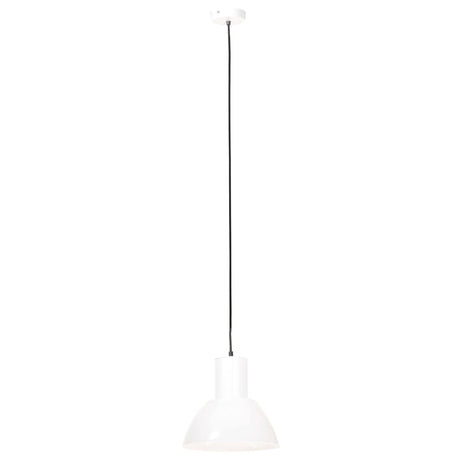 Lampe suspendue vidaxl autour de 25 w e27 28,5 cm blanc