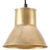 VidaXL lampe suspendue ronde 25 w e27 17 cm couleur laiton