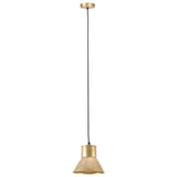 VidaXL lampe suspendue ronde 25 w e27 17 cm couleur laiton