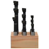 Vidaxl Drilling 9 ms con base di legno 12 mm