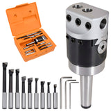 Vidaxl 15-piece drilling tool set with MT2-F1-12 drill head 50 mm