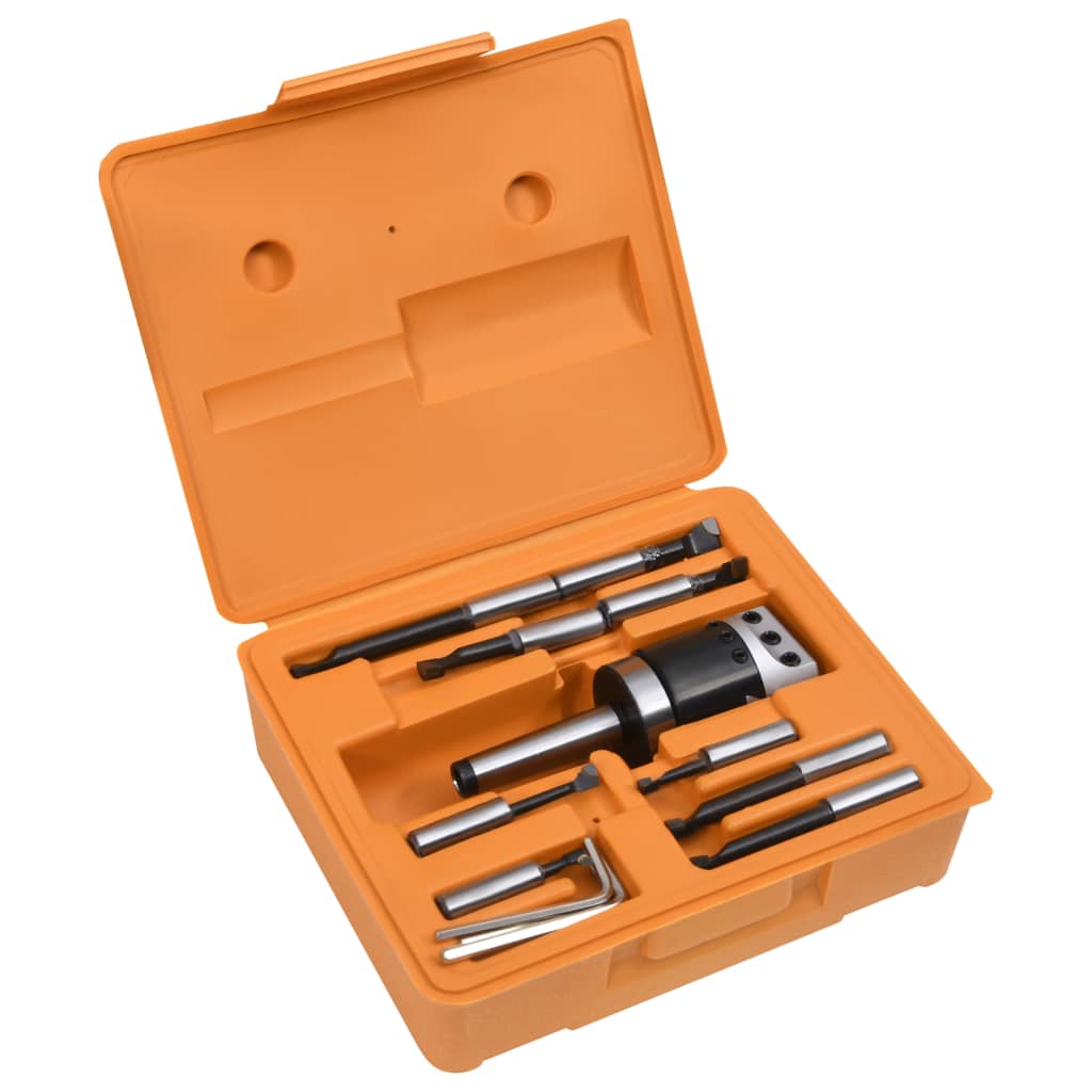 Vidaxl 15-piece drilling tool set with MT2-F1-12 drill head 50 mm