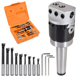 Vidaxl 15-piece drilling tool set with mt3-f1-12 drilling head 50 mm