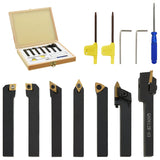 VIDAXL 12 pièces Running Tool Set Indexible 70 mm 8x8 mm