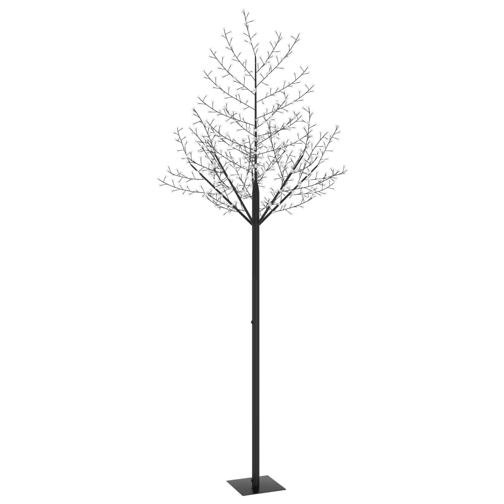 Vidaxl Christmas Tree 600 LEDS BLUE LUMIÈRE CHERRY BLOSSOM 300 cm