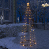 Vidaxl Kegelkerstboom 100 Warm -White LED'er 70x180 cm