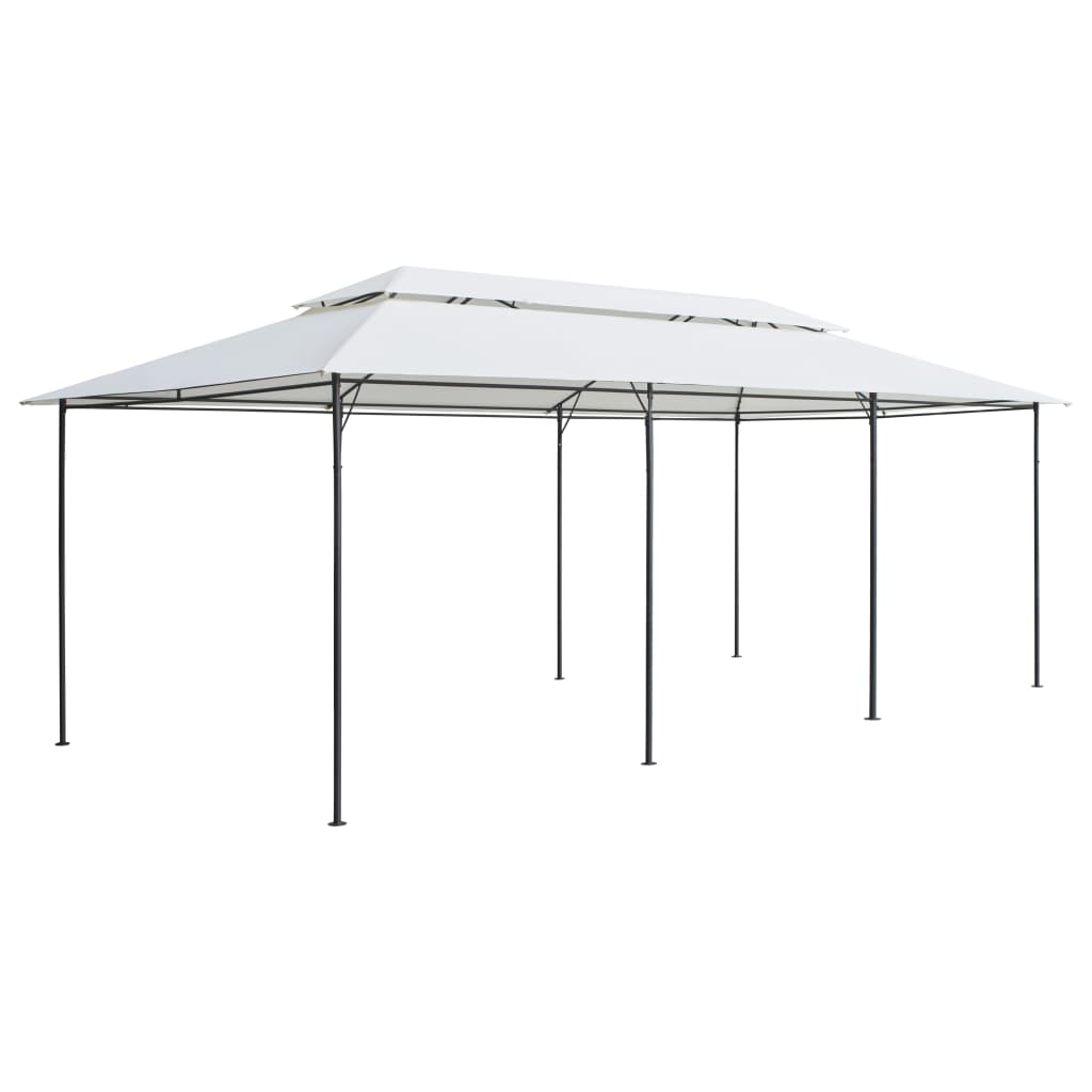 Vidaxl Arbor 180G M² 600x298x270 cm bela