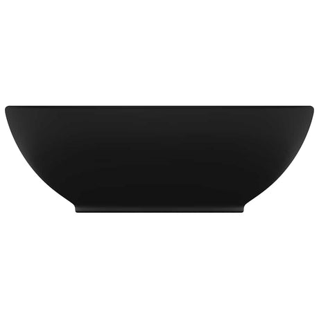 Vidaxl lavabo ovale 40x33 cm en céramique mat