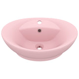 Vidaxl Washbasin mat Landung oval 58.5x39 cm Keramabong