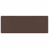 Vidaxl Washingin avec carré d'atterrissage 41x41cm en céramique marron foncé