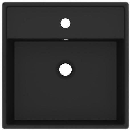 Vidaxl Washingin avec carré d'atterrissage 41x41 cm en céramique mat