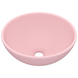 Vidaxl Washbasin Round 32.5x14 cm keramikk Matpown