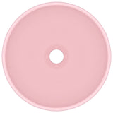 Vidaxl Washbasin Round 32.5x14 cm Matpown en céramique