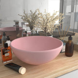 Vidaxl Washbasin Round 32.5x14 cm Matpown en céramique
