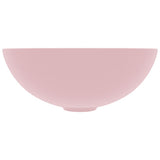 Vidaxl Washbasin Round Céramique Satpoze