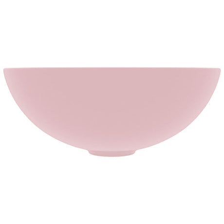 Vidaxl Washbasin Round Céramique Satpoze