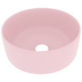 Vidaxl Washbasin Round 40x15 cm keramikk Matpown