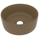 Vidaxl Washbasin około 40x15 cm ceramiczny matcream