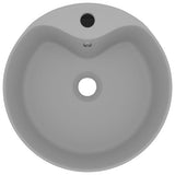 Vidaxl Washingin avec atterrissage 36x13 cm en céramique gris clair