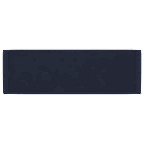 Vidaxl Washbasin 41x30x12 cm Mat de céramique bleu foncé