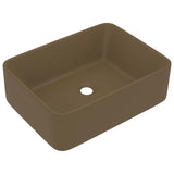 BIDAXL WASHBASIN 41x30x12 cm keramisk matkräm