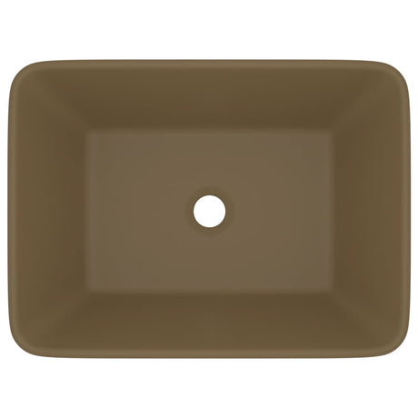 Vidaxl Washbasin 41x30x12 cm en céramique Matcream