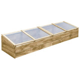 VidaXL growing bags 2 ST 200x50x35 cm Impregnated pine wood