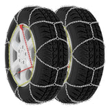 Vidaxl Snow Chains 2 PCs 9 mm KN110