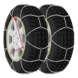 Chaînes de neige vidaxl 2 ST 16 mm SUV 4x4 Taille 450