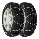 Cadenas de nieve Vidaxl 2 SUV 16 mm 4x4 Tamaño 460