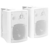 Vidaxl Stereoluliidi Spriecher Mauer -Montéiert 2 St 80 W White