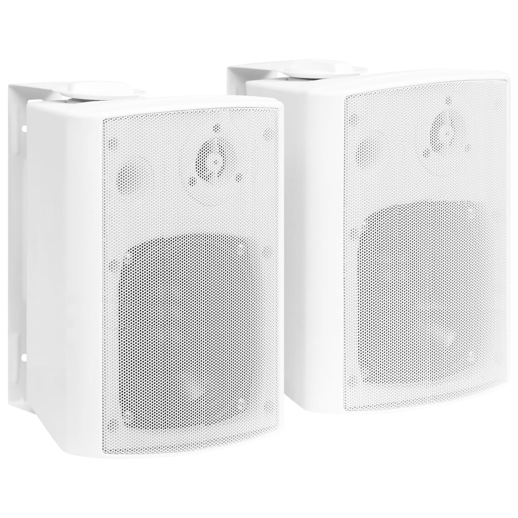 Vidaxl Stereoluid Speaker Wall -montato 2 st 100 w bianco