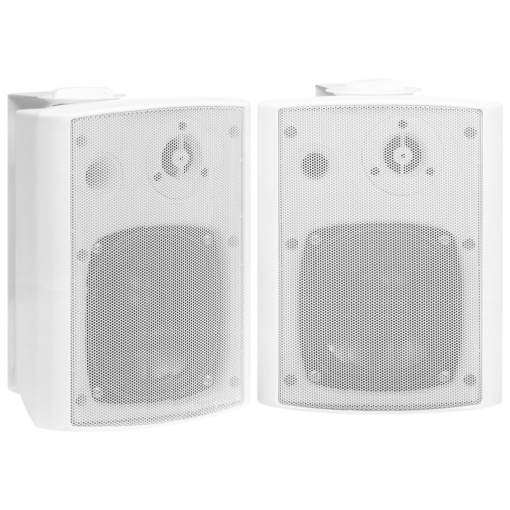 Vidaxl Stereoluid Speaker Wall -montato 2 st 100 w bianco