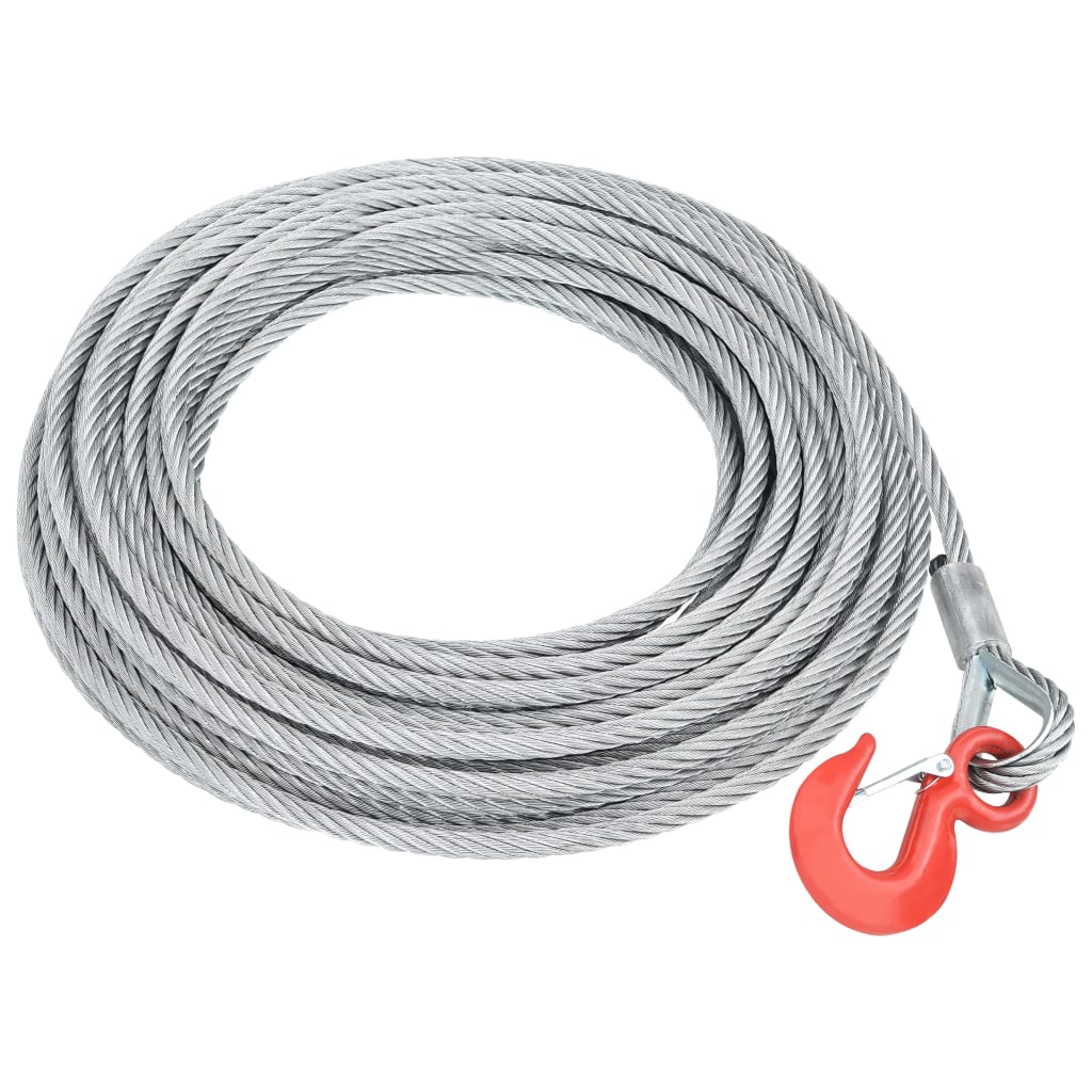 Cable de acero Vidaxl 1600 kg 20 m