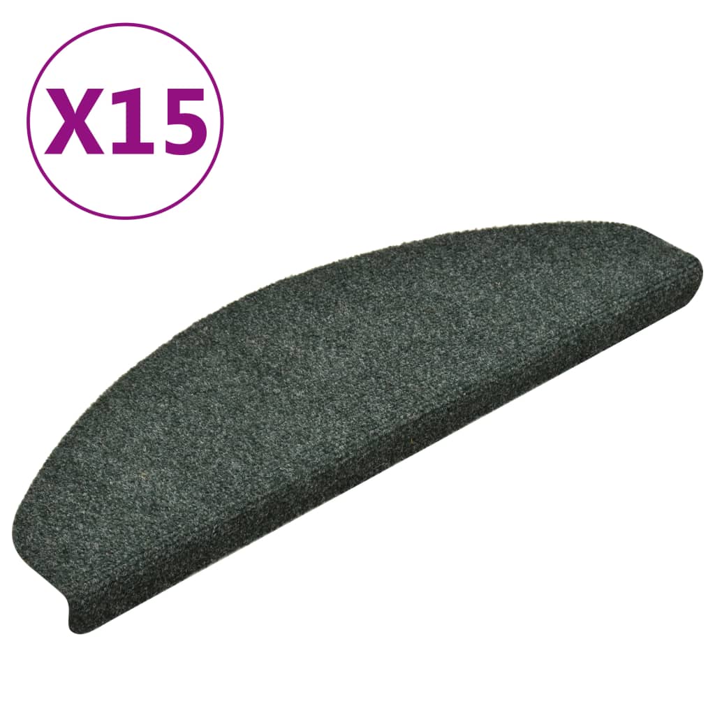 Vidaxl tappetini per autoadesivo 15 st 65x21x4 cm ago per sentirsi verde