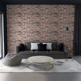 Vidaxl Wall Panels 10 St 3d Mark Brown og Gray Brick EPS