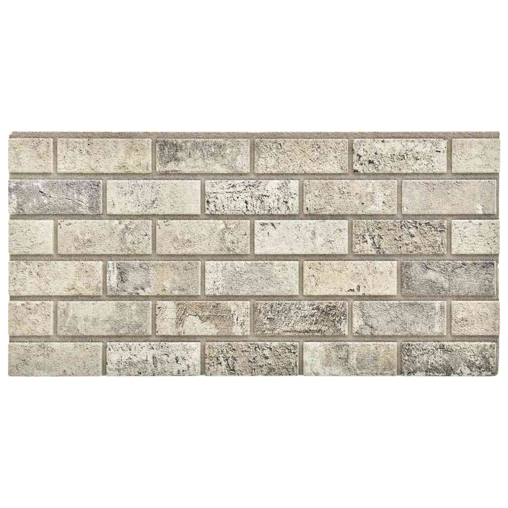 Vidaxl 10 St Wand Panels 3D Sand -Colored Brick EPS