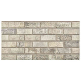 Vidaxl 10 St Wand Panels 3D Sand -Colored Brick EPS