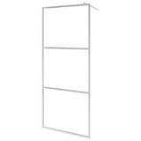 Vidaxl Walk-In Muron de douche transparente 80x195 cm Verre ESG