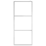 Vidaxl Walk-In Muron de douche transparente 80x195 cm Verre ESG