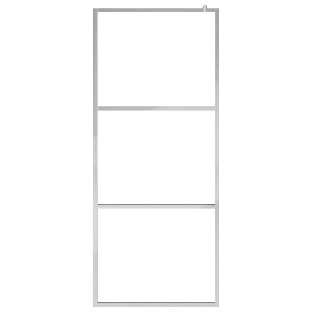Vidaxl Walk-In Walk Mury Halfmat 100x195 cm ESG Verre