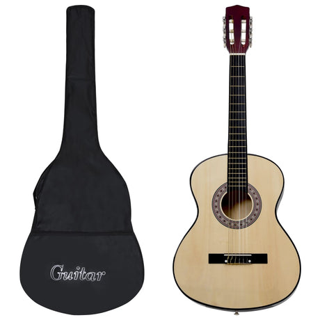 Vidaxl Guitar Classic Beginner avec Tas 4 4 39