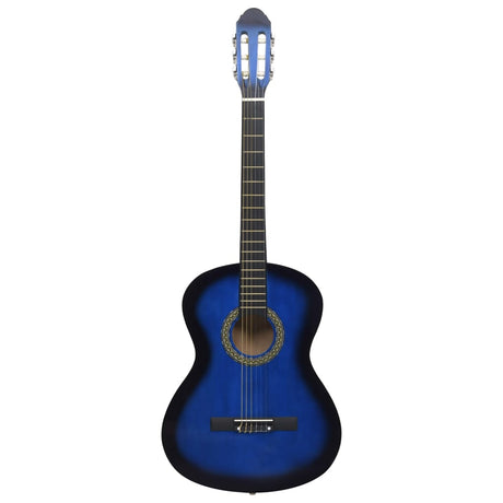 Vidaxl Guitar Classic Beginner avec Tas 4 4 39 Bleu