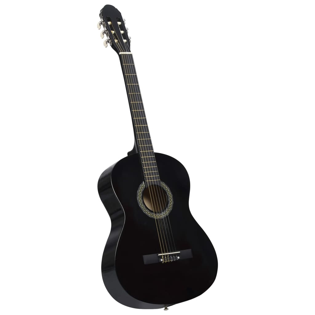 Vidaxl Guitar Classic Beginner With Tas 4 4 39 Black