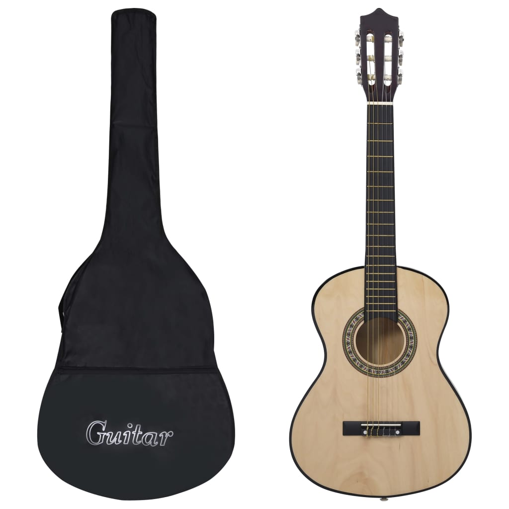 VidaXL Gitaar klassiek beginner kinderen met tas 1 2 34