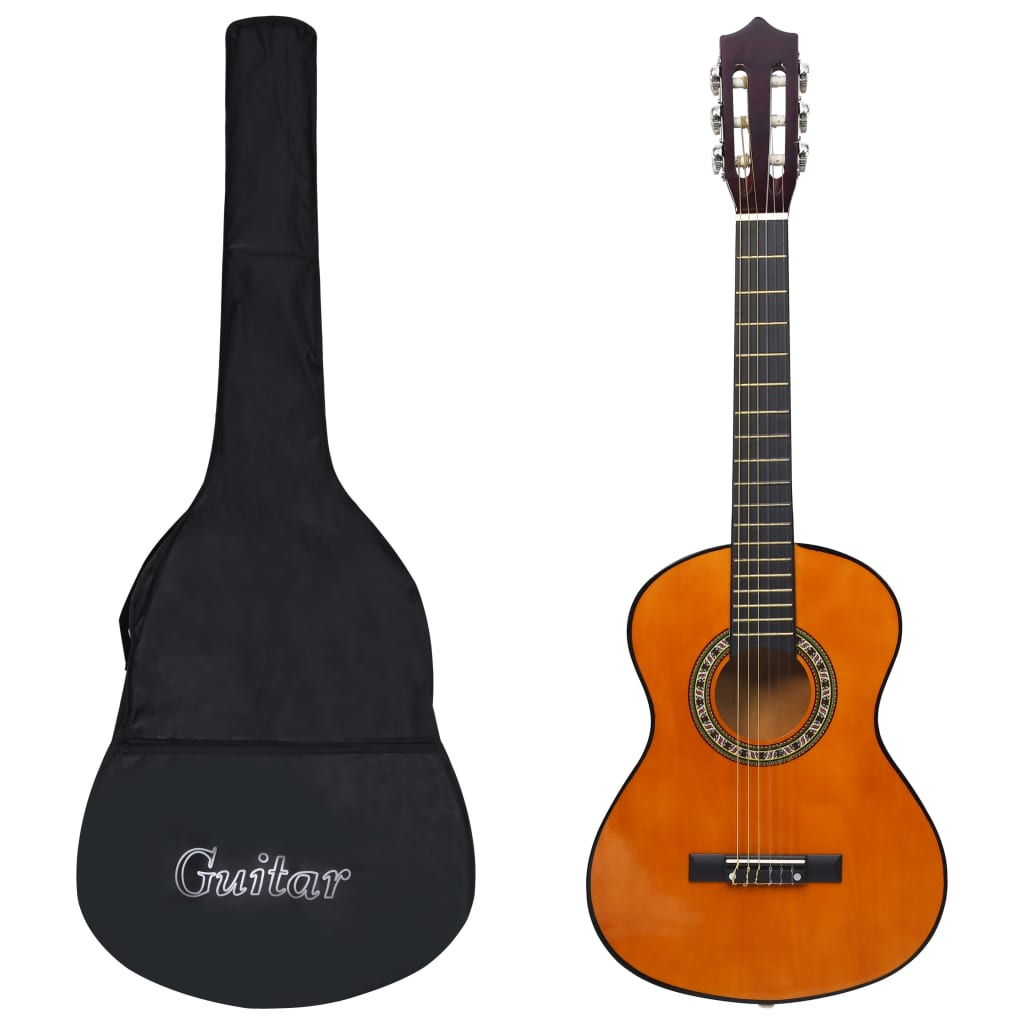 Vidaxl Guitar Classic nybegynnerbarn med TAS 1 2 34